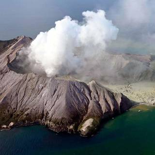 New Zealand volcano wallpaper