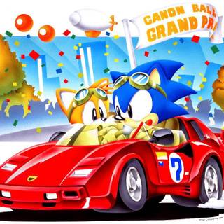 Classic Sonic Christmas wallpaper