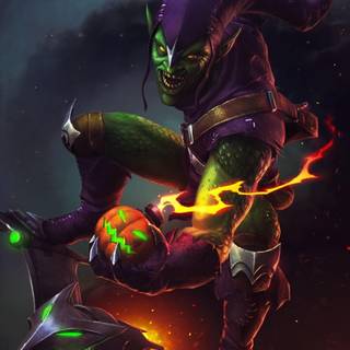 Green Goblin Android wallpaper