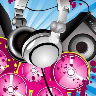 Android headphone wallpaper