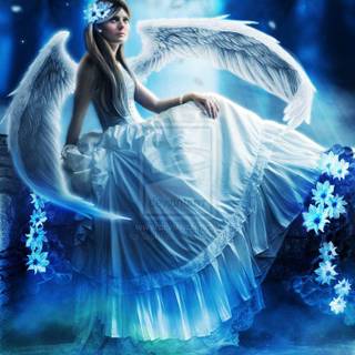Angel dreams wallpaper