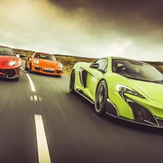 Lamborghini and Porsche wallpaper