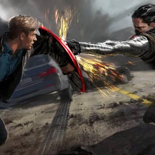 Winter Soldier HD wallpaper