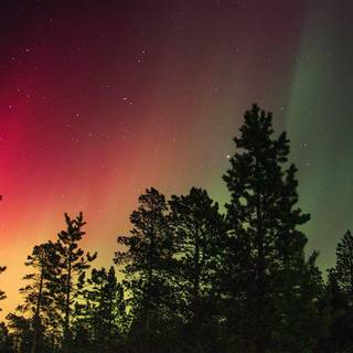 Christmas sky wallpaper