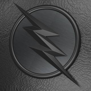 The Flash logo iPhone wallpaper