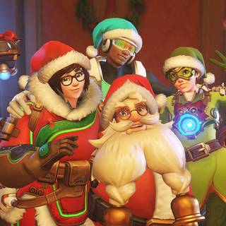 Christmas Overwatch wallpaper