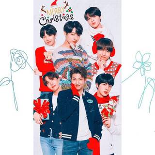 BTS Christmas Hd wallpaper