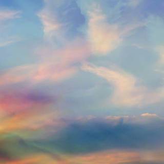 Pretty clouds aesthetic wallpaper