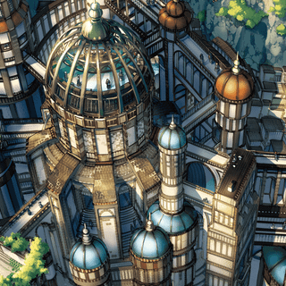 Anime city 1920x1080 wallpaper