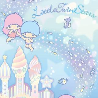 Little Twin Star iPhone wallpaper