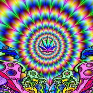 Psychedelic iPhone 5 wallpaper