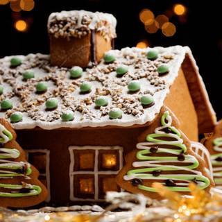 Gingerbread wallpaper