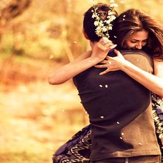Love couple HD photography wallpaper