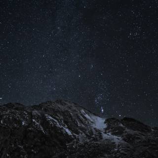 Minimal starry wallpaper