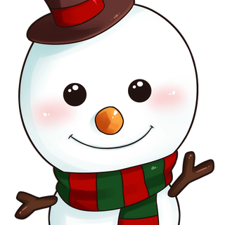 Cute Kawaii snowmen wallpaper