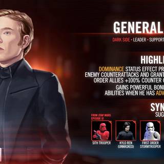 Star Wars The Rise of Skywalker General Hux wallpaper
