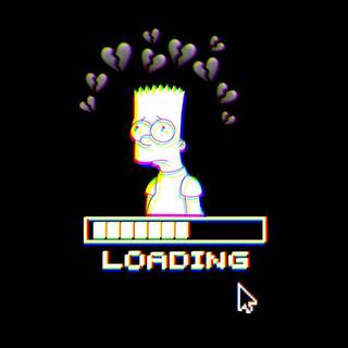 Aesthetic heart broken wallpaper