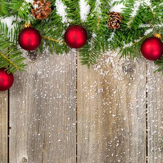 Christmas border wallpaper