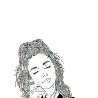 Cute tumblr girl wallpaper