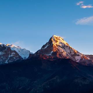 Himalayas mountain range wallpaper