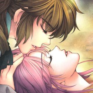 Kisses anime wallpaper