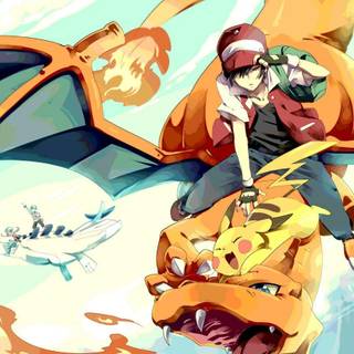 Pokémon trainer anime wallpaper