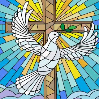 Dove faith wallpaper