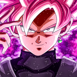 Goku Black Rose Desktop wallpaper