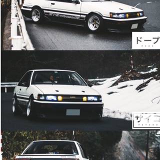 Toyota Ae86 iPhone wallpaper