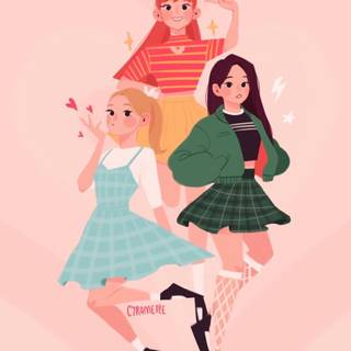 Aesthetic Loona wallpaper