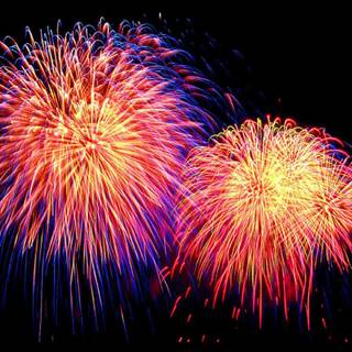 Firework aesthetic wallpaper