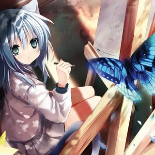 Anime Loli PC wallpaper