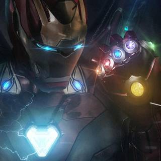 Iron Man Endgame iPhone wallpaper