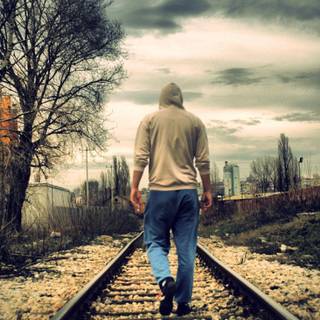 Sad person wallpaper