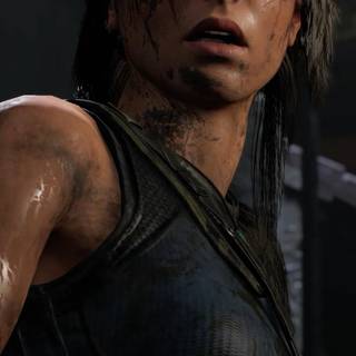 Lara Croft mobile wallpaper