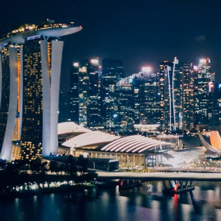 iPhone Singapore Night wallpaper