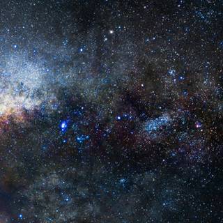 Aesthetic dark galaxy wallpaper