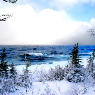 Cute baby winter wallpaper