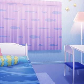 Anime bedroom wallpaper