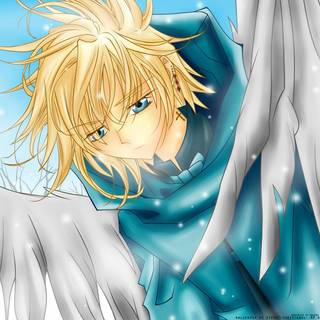 Angels anime boy wallpaper