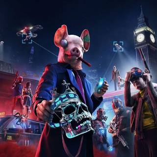 Watch Dogs Legion desktop wallpaper