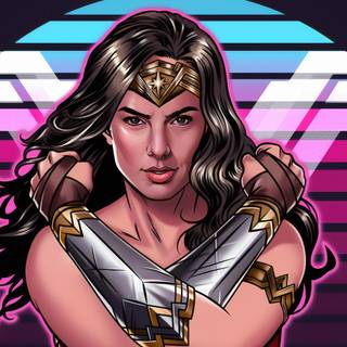Wonder Woman 84 desktop wallpaper
