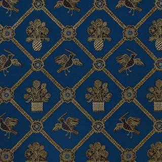 Dark blue and gold aesthetic wallpaper