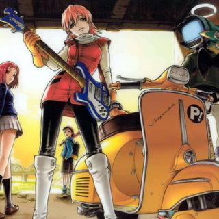 Anime Vespa wallpaper