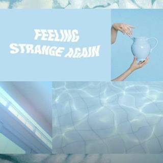 Light aesthetic blue wallpaper