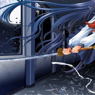 3d anime samurai wallpaper