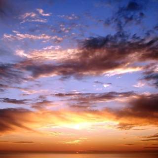 Sunset sky wallpaper