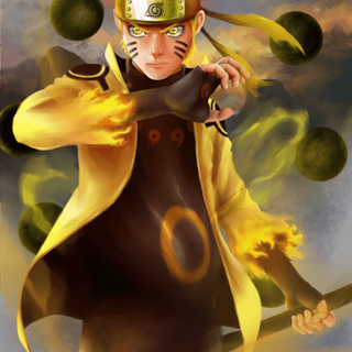 Naruto Rikudou mode iPhone wallpaper