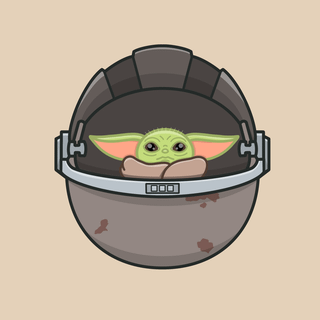 Cute Baby Yoda wallpaper