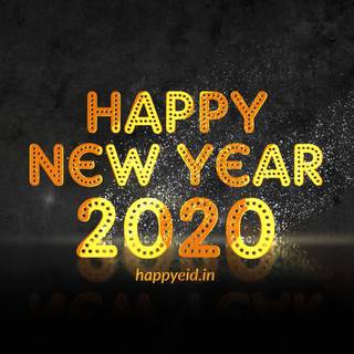 2020 New Year 1920x1080 wallpaper